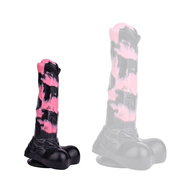Bad Horse Gode Horse Hurulf S 18 x 4.7cm Noir-Rose